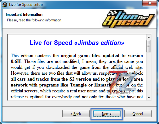live for speed s2 0.6h unlocker lan